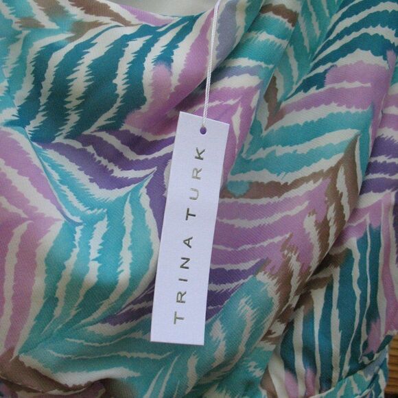 NWT Trina Turk Silk Dress - Picture 11 of 11